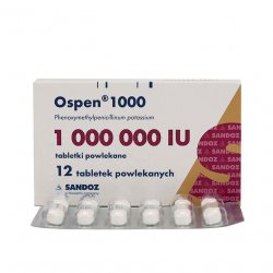 Оспен (Феноксиметилпенициллин) табл. 1млн. МЕ №12 в Оренбурге и области фото