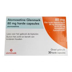 Атомоксетин 80 мг Европа :: Аналог Когниттера :: Glenmark капс. №30 в Оренбурге и области фото